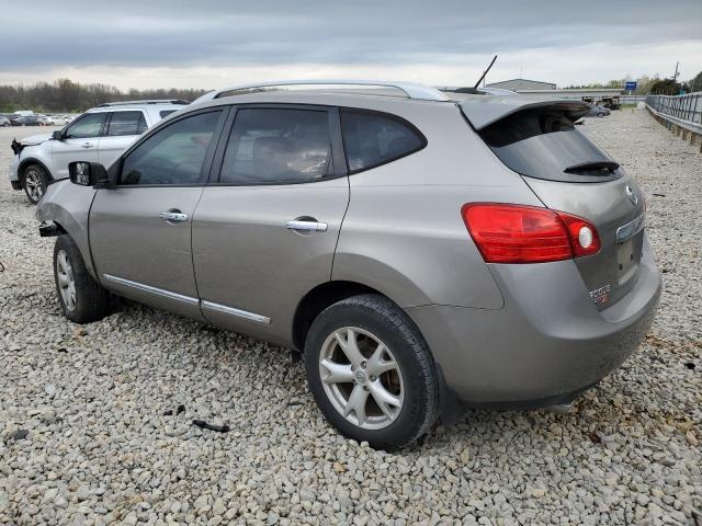 JN8AS5MV0BW257181 - 2011 NISSAN ROGUE S GRAY photo 2