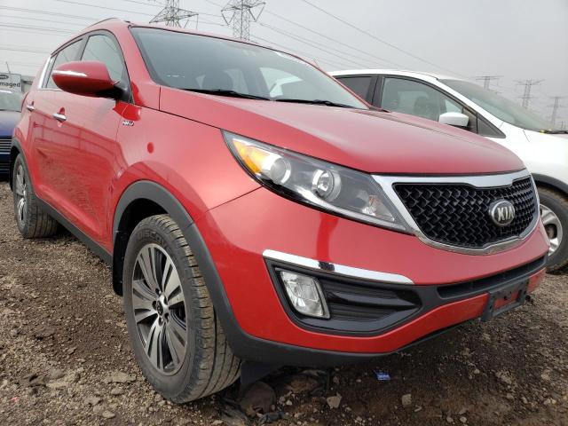 KNDPCCAC5E7596978 - 2014 KIA SPORTAGE EX RED photo 4