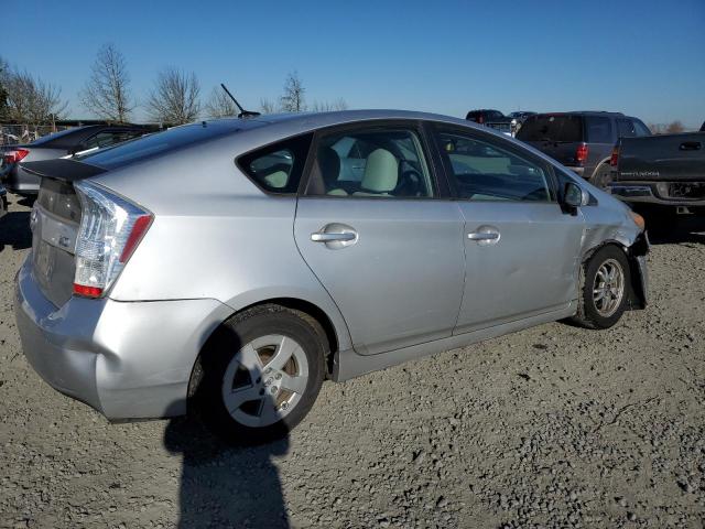 JTDKN3DU6A0049987 - 2010 TOYOTA PRIUS SILVER photo 3