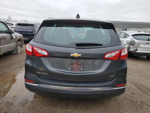 2GNAXREV0J6261654 - 2018 CHEVROLET EQUINOX LS GRAY photo 6