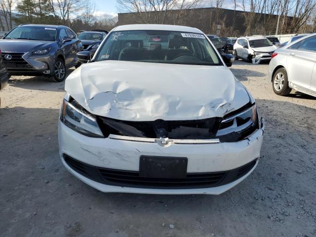 3VW2K7AJ2DM275582 - 2013 VOLKSWAGEN JETTA BASE WHITE photo 5