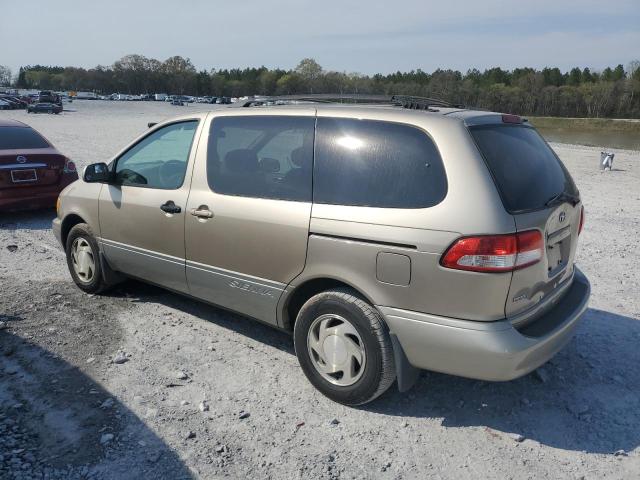 4T3ZF13C92U415737 - 2002 TOYOTA SIENNA LE TWO TONE photo 2