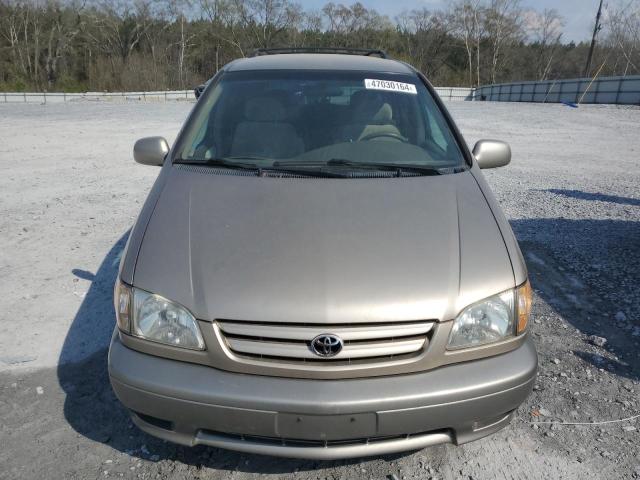 4T3ZF13C92U415737 - 2002 TOYOTA SIENNA LE TWO TONE photo 5