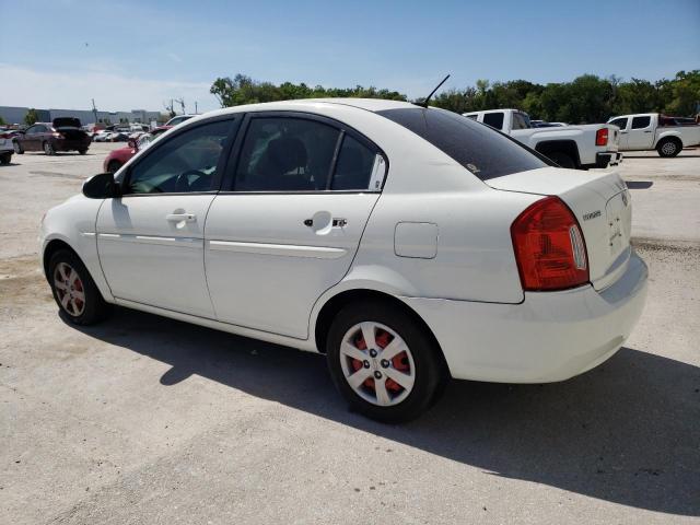 KMHCN46C59U325753 - 2009 HYUNDAI ACCENT GLS WHITE photo 2