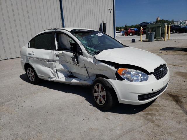 KMHCN46C59U325753 - 2009 HYUNDAI ACCENT GLS WHITE photo 4