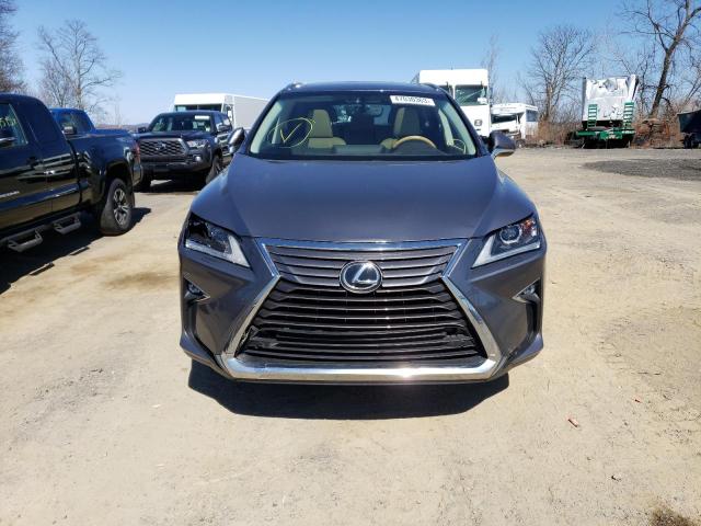 JTJDZKCA4K2019498 - 2019 LEXUS RX 350 L GRAY photo 5