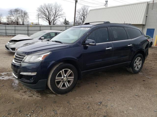 1GNKRHKD2FJ338149 - 2015 CHEVROLET TRAVERSE LT BLUE photo 1