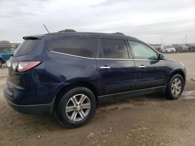 1GNKRHKD2FJ338149 - 2015 CHEVROLET TRAVERSE LT BLUE photo 3