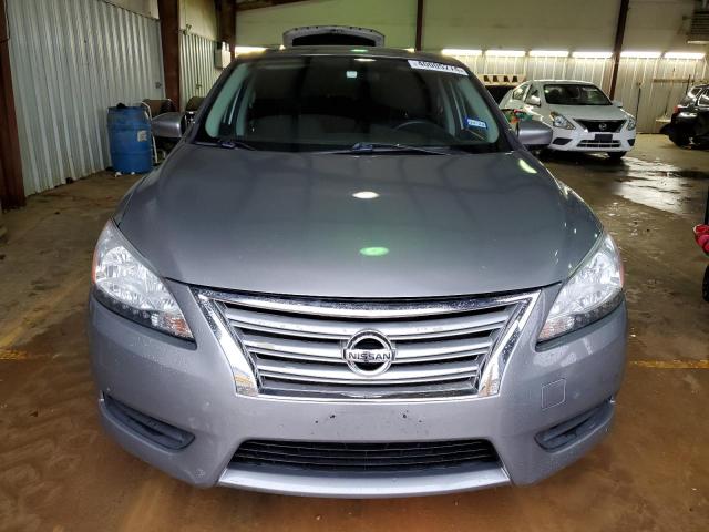 3N1AB7AP3EY236564 - 2014 NISSAN SENTRA S GRAY photo 5