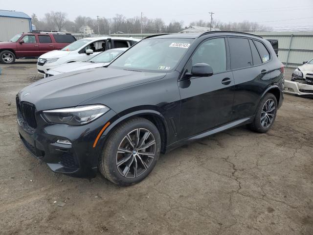 5UXCR6C09M9F30326 - 2021 BMW X5 XDRIVE40I BLACK photo 1