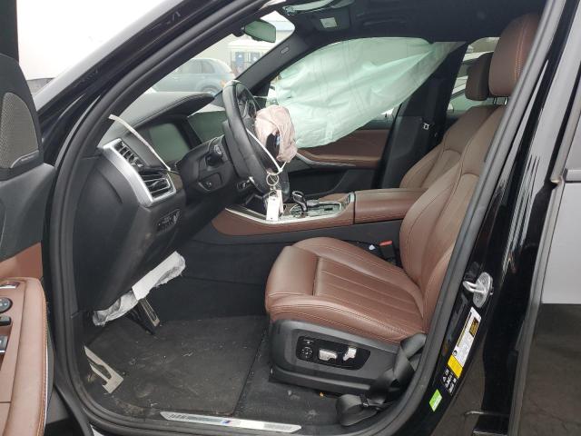5UXCR6C09M9F30326 - 2021 BMW X5 XDRIVE40I BLACK photo 7
