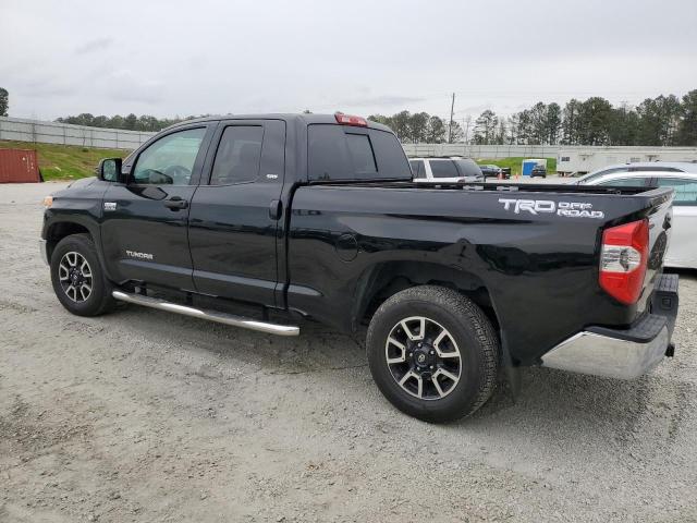 5TFRY5F14EX150298 - 2014 TOYOTA TUNDRA DOUBLE CAB SR/SR5 BLACK photo 2
