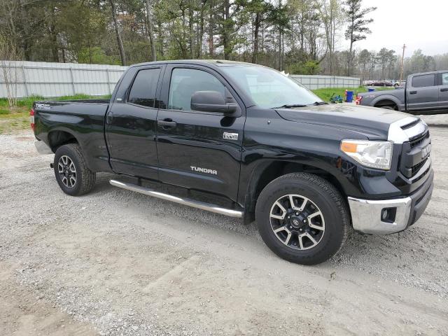 5TFRY5F14EX150298 - 2014 TOYOTA TUNDRA DOUBLE CAB SR/SR5 BLACK photo 4