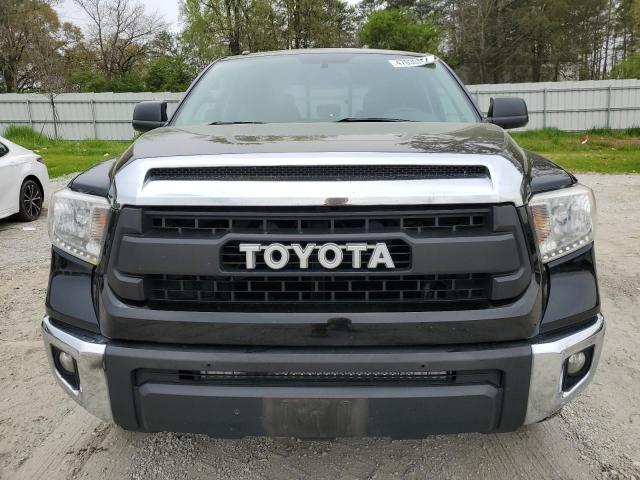 5TFRY5F14EX150298 - 2014 TOYOTA TUNDRA DOUBLE CAB SR/SR5 BLACK photo 5