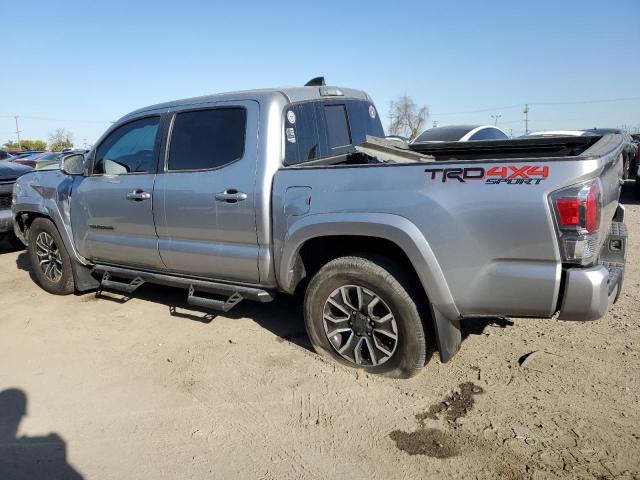 3TMCZ5AN1MM400954 - 2021 TOYOTA TACOMA DOUBLE CAB SILVER photo 2