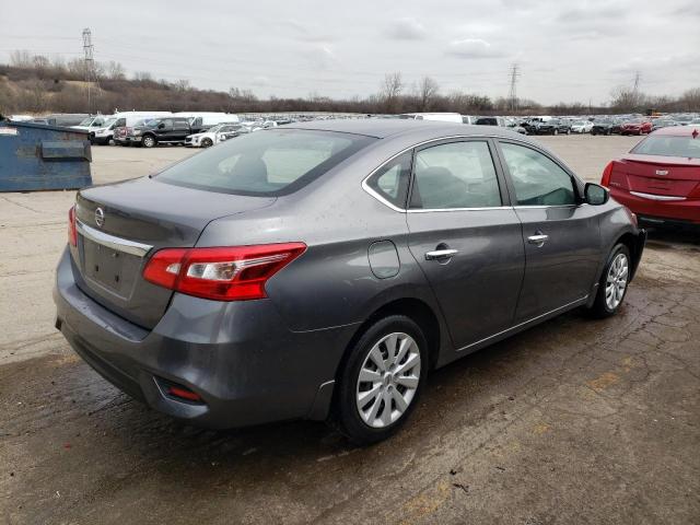 3N1AB7AP4HY219406 - 2017 NISSAN SENTRA S GRAY photo 3