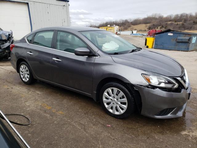 3N1AB7AP4HY219406 - 2017 NISSAN SENTRA S GRAY photo 4