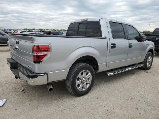 1FTFW1CF5DKG07763 - 2013 FORD F150 SUPERCREW SILVER photo 3