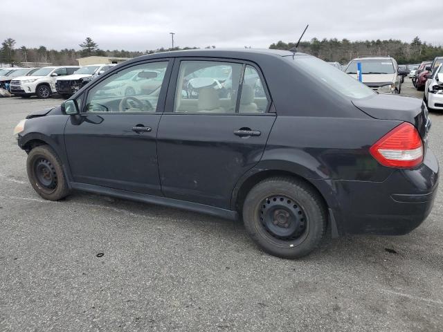 3N1BC11E79L448030 - 2009 NISSAN VERSA S BLACK photo 2