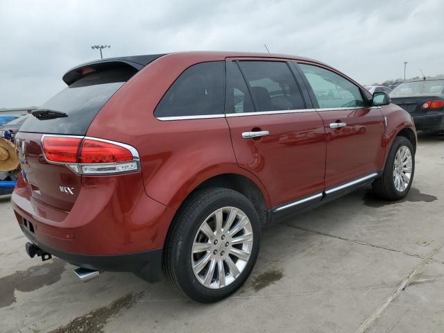 2LMDJ6JK2FBL25404 - 2015 LINCOLN MKX RED photo 3