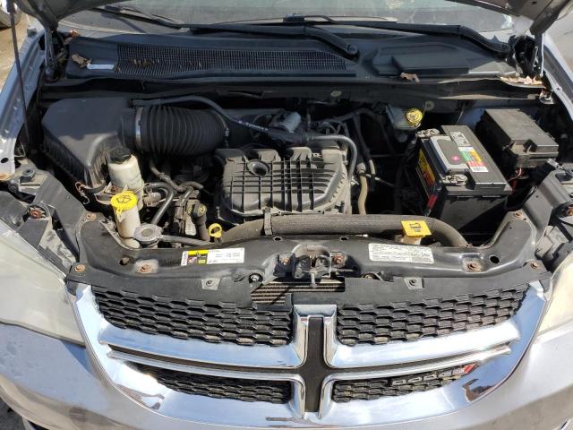 2C4RDGBG8DR639298 - 2013 DODGE GRAND CARA SE SILVER photo 12