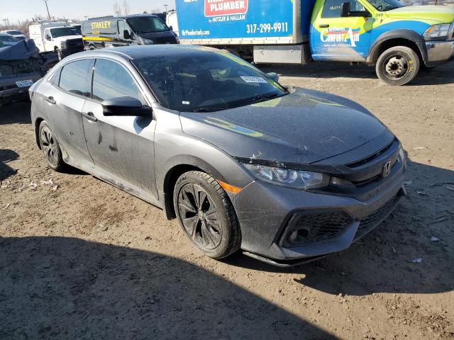 SHHFK7H88JU217059 - 2018 HONDA CIVIC EXL GRAY photo 4