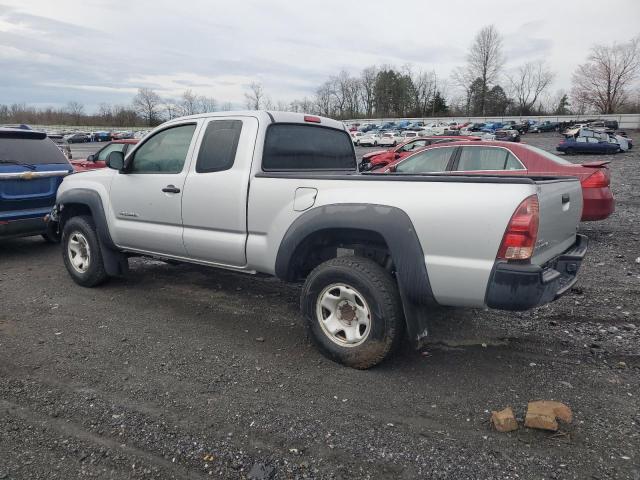 5TEUU42N15Z116837 - 2005 TOYOTA TACOMA ACCESS CAB SILVER photo 2