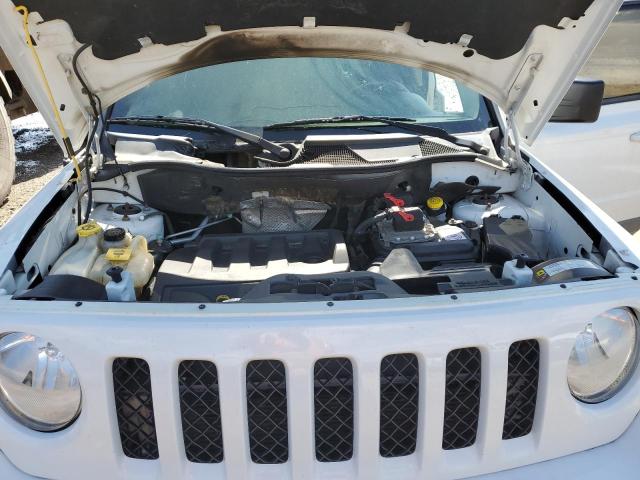 1C4NJRBB9CD502251 - 2012 JEEP PATRIOT SPORT WHITE photo 11