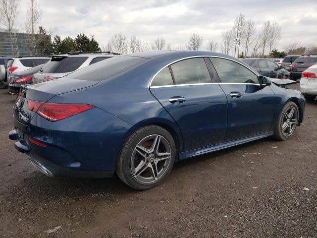 WDD5J4HB5LN077704 - 2020 MERCEDES-BENZ CLA 250 4MATIC BLUE photo 3