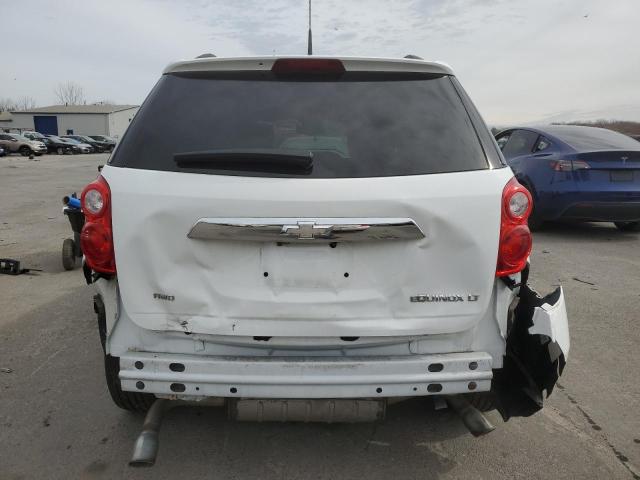 2GNFLEE59C6264131 - 2012 CHEVROLET EQUINOX LT WHITE photo 6