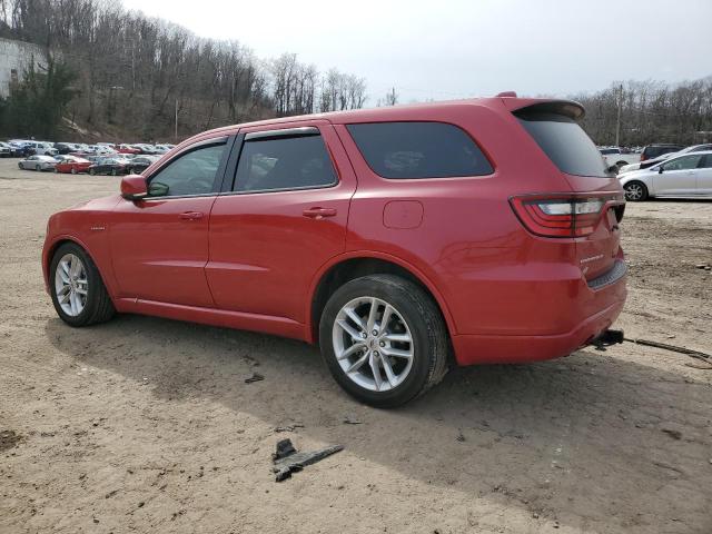 1C4SDJCT8MC820419 - 2021 DODGE DURANGO R/T RED photo 2