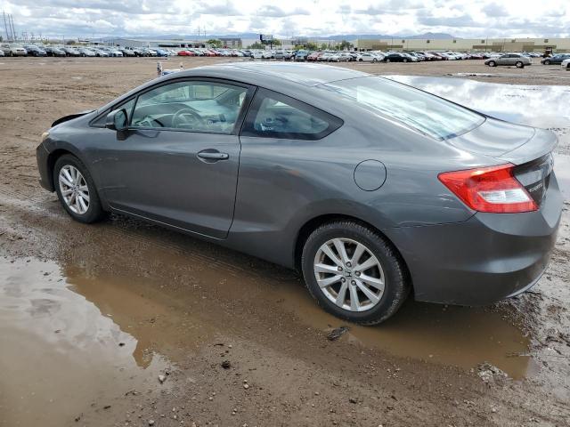 2HGFG3B87CH525567 - 2012 HONDA CIVIC EX GRAY photo 2