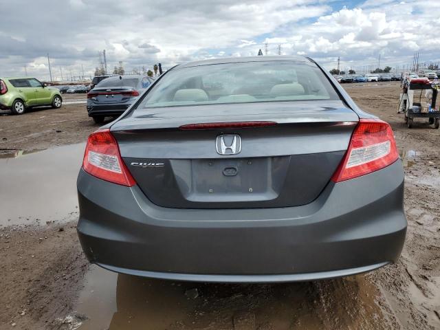 2HGFG3B87CH525567 - 2012 HONDA CIVIC EX GRAY photo 6