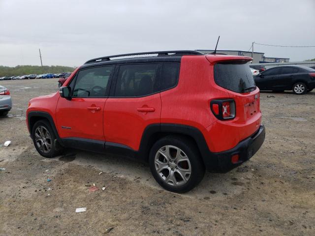 ZACNJAD12KPK36624 - 2019 JEEP RENEGADE LIMITED RED photo 2