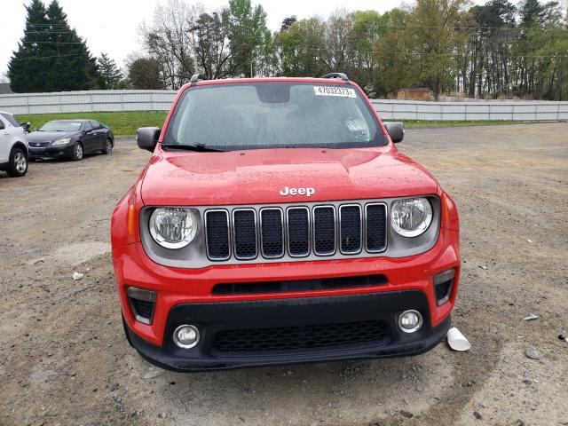 ZACNJAD12KPK36624 - 2019 JEEP RENEGADE LIMITED RED photo 5