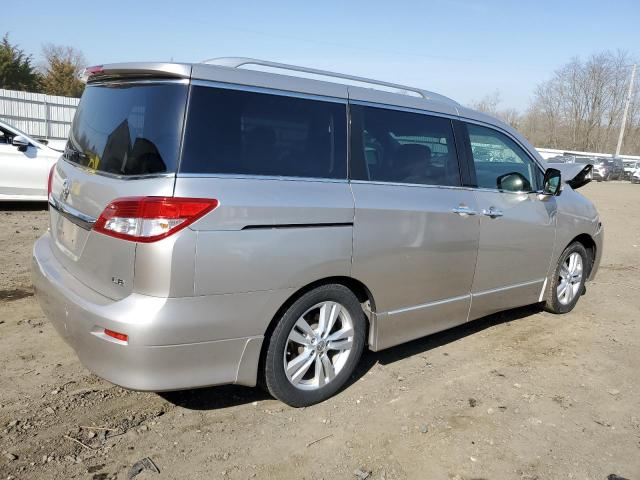 JN8AE2KP3C9035390 - 2012 NISSAN QUEST S SILVER photo 3