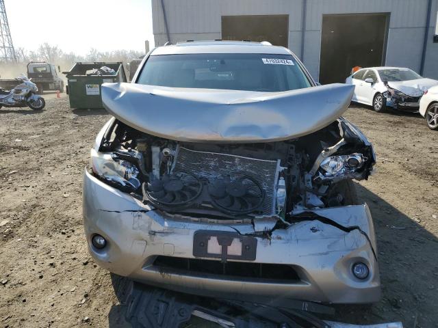 JN8AE2KP3C9035390 - 2012 NISSAN QUEST S SILVER photo 5