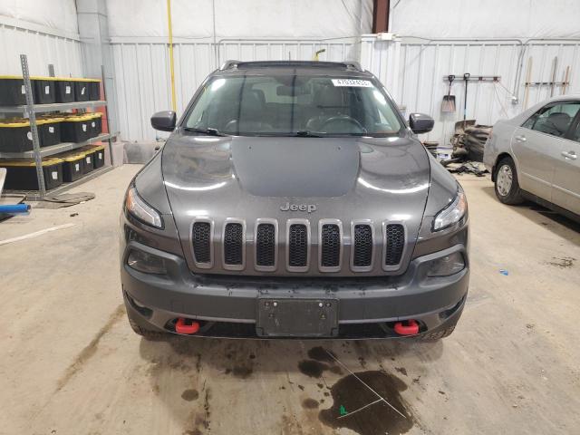 1C4PJMBS6FW622349 - 2015 JEEP CHEROKEE TRAILHAWK CHARCOAL photo 5