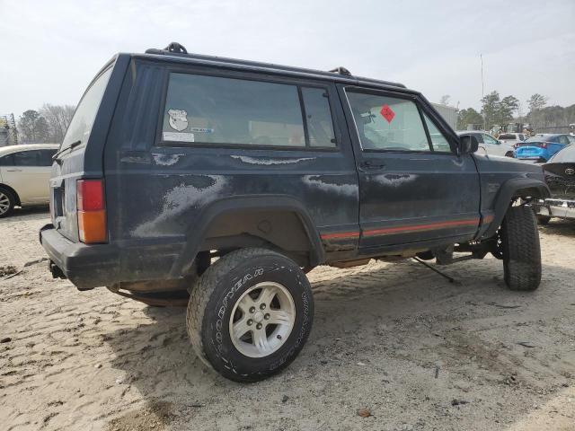 1J4FJ67S9TL244891 - 1996 JEEP CHEROKEE SPORT BLUE photo 3