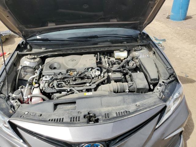 4T1H31AK1NU572139 - 2022 TOYOTA CAMRY LE CHARCOAL photo 11