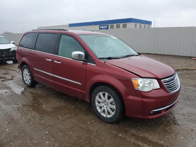 2C4RC1CGXCR107483 - 2012 CHRYSLER TOWN & COU TOURING L MAROON photo 4