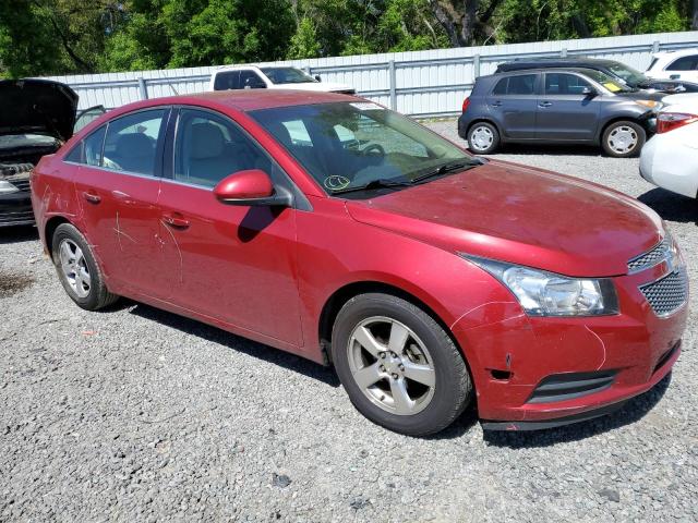 1G1PG5S92B7102681 - 2011 CHEVROLET CRUZE LT RED photo 4