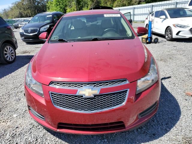 1G1PG5S92B7102681 - 2011 CHEVROLET CRUZE LT RED photo 5