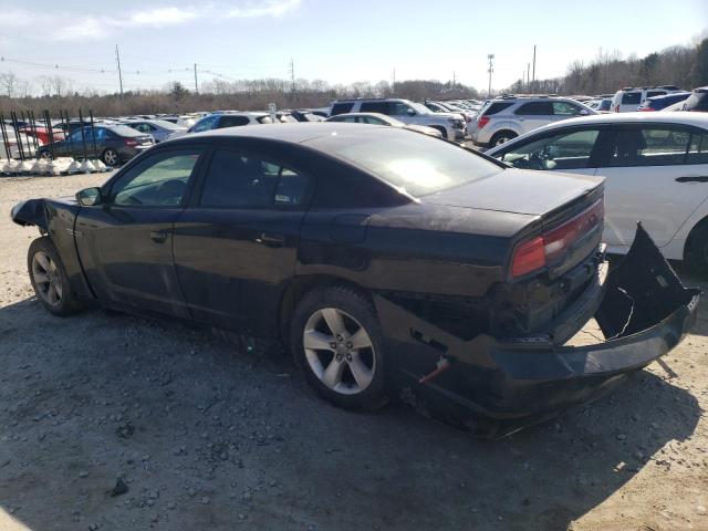 2B3CL3CG0BH548658 - 2011 DODGE CHARGER BLACK photo 2