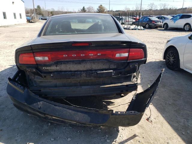 2B3CL3CG0BH548658 - 2011 DODGE CHARGER BLACK photo 6