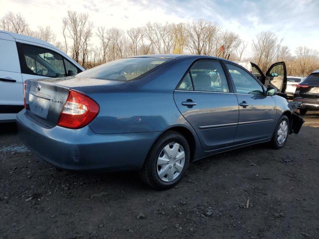 4T1BE32K83U769803 - 2003 TOYOTA CAMRY LE BLUE photo 3