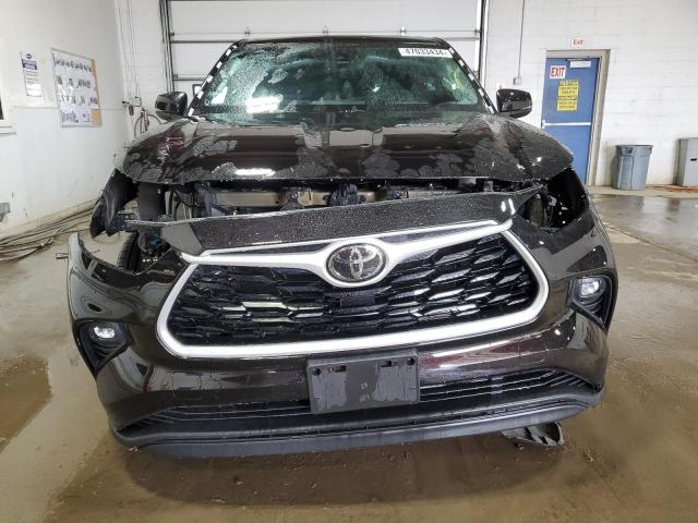 5TDGZRBH8LS019702 - 2020 TOYOTA HIGHLANDER XLE BROWN photo 5