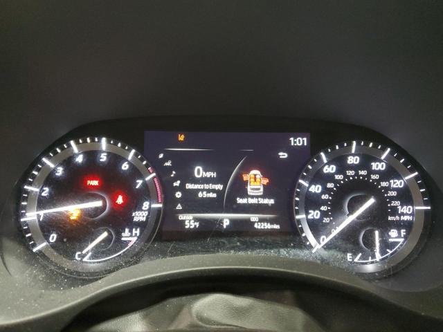 5TDGZRBH8LS019702 - 2020 TOYOTA HIGHLANDER XLE BROWN photo 9