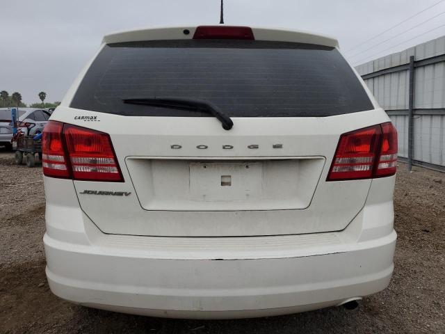 3C4PDCAB6ET310992 - 2014 DODGE JOURNEY SE WHITE photo 6