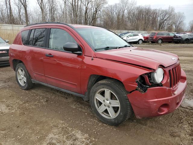 1J8FT47W98D737679 - 2008 JEEP COMPASS SPORT RED photo 4